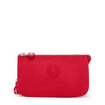 Kipling Creativity Large Pouch Taske Rød | DK 2091DF